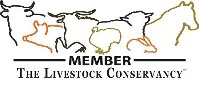 We're a member of the Livestock Conservancy